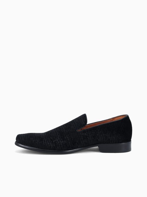 Postino Plain Toe Velvet Black Velvet Black / 7 / M