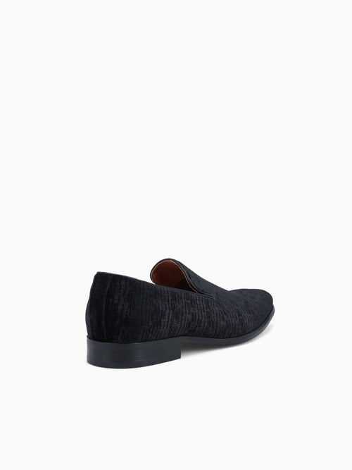 Postino Plain Toe Velvet Black Velvet Black / 7 / M