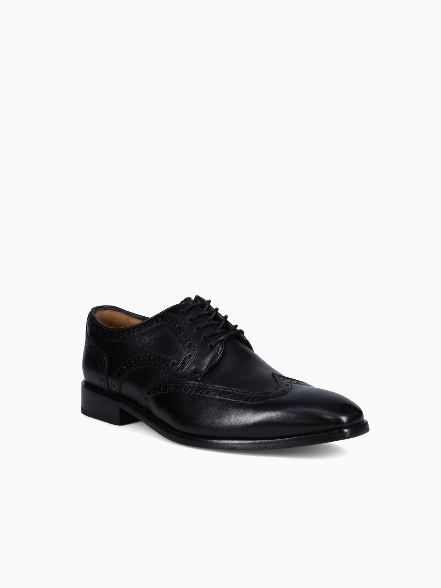 Conetta Wingtip Oxford Black Leather Black / 7 / M