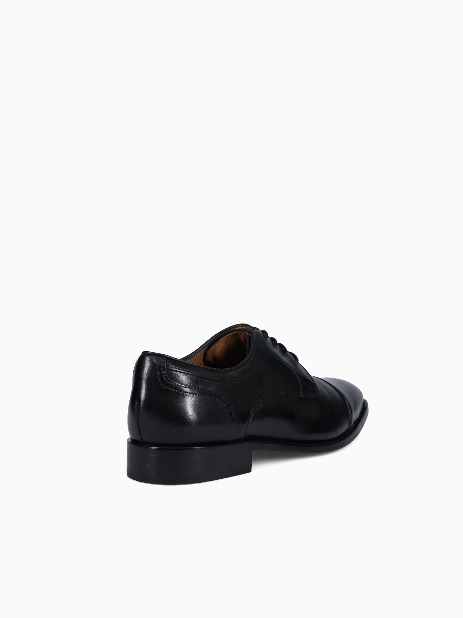 Conetta Cap Toe Oxford Black Leather Black / 7 / M