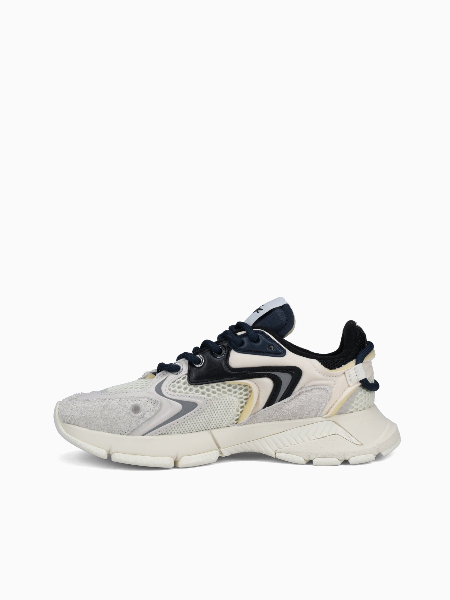 L003 Neo 123 Sma Off White Blk mesh– La Favorita