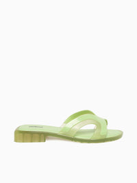 Yatch Slide Green Jelly Green / 5 / M