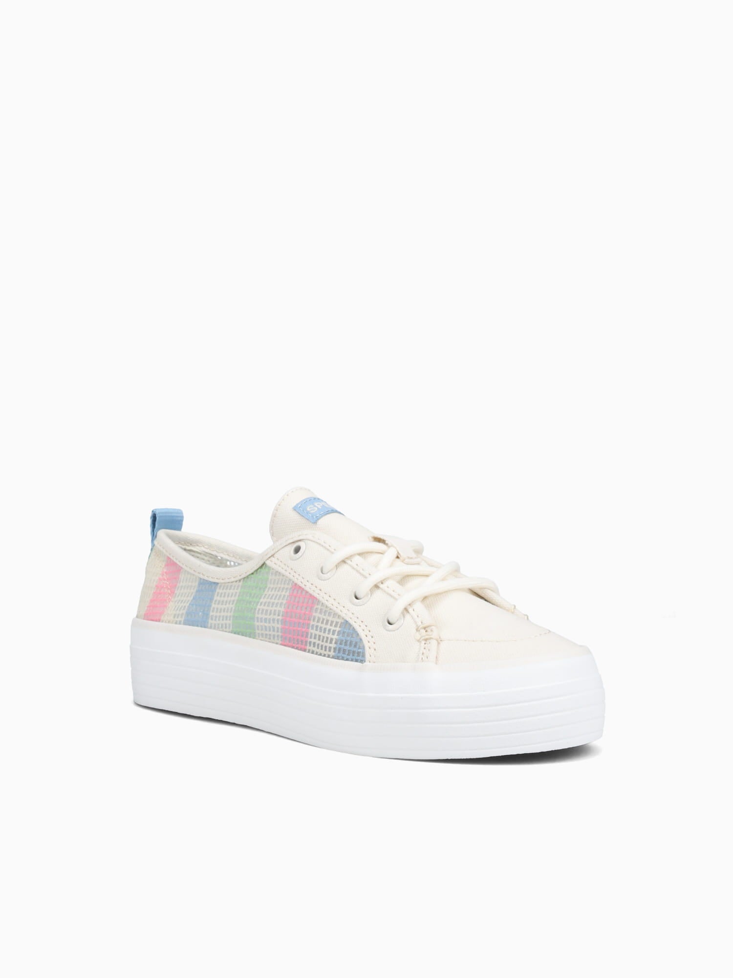 Crest Vibe Platform White Mesh White / 5 / M