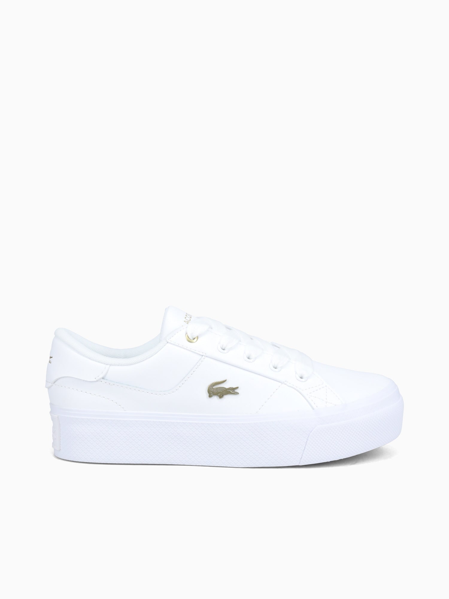 Ziane Platform Wht Gold leather White / 5 / M