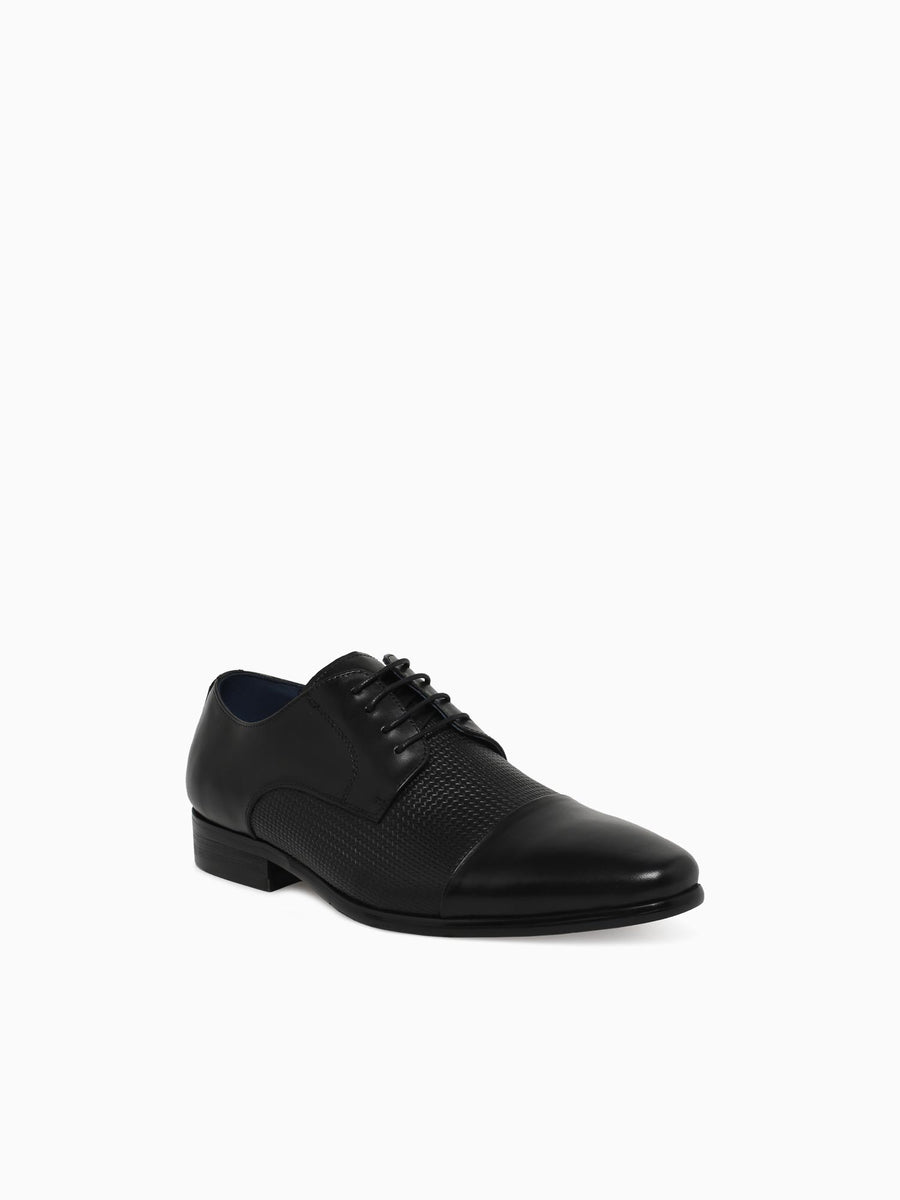 Jelco Black Brushed Calf Black / 7 / M