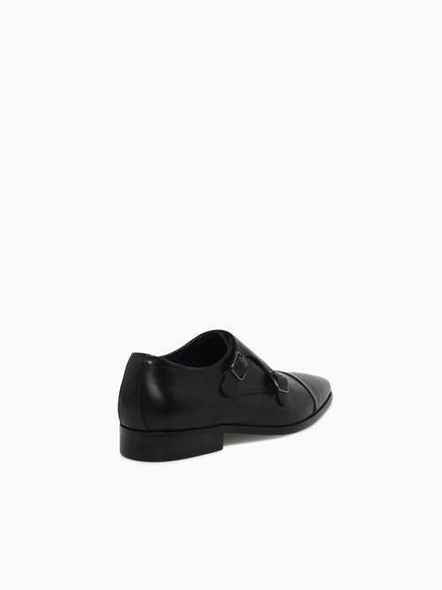 Jemuel Black Brushed Calf Black / 7 / M