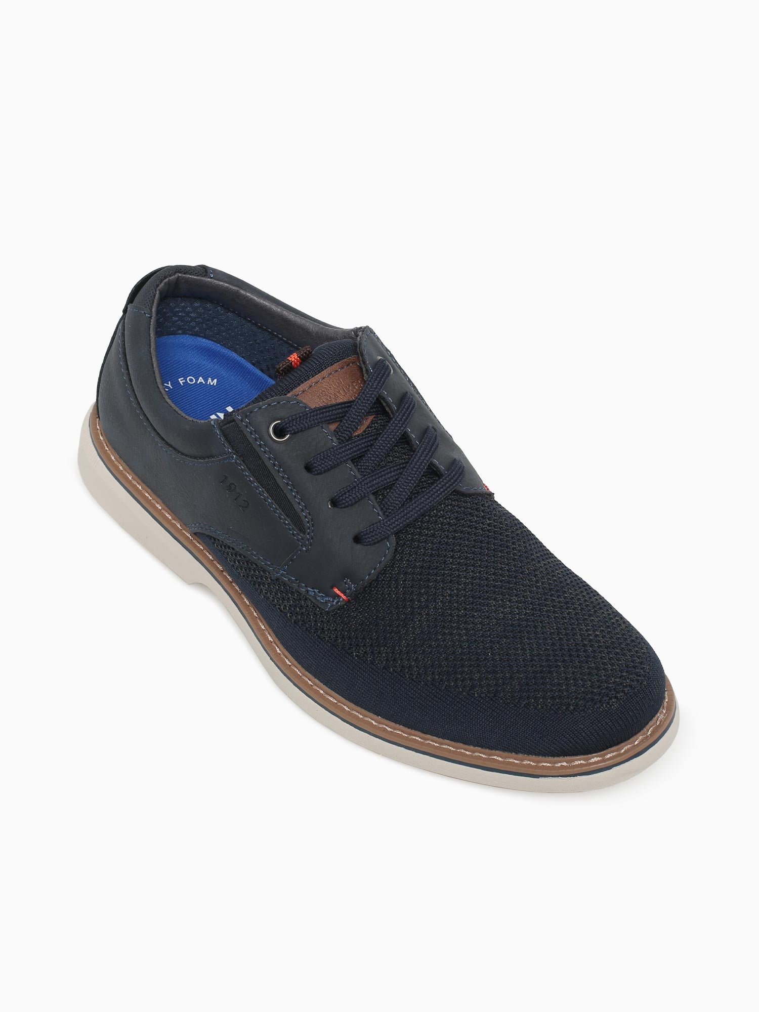 Otto Knit Plain Toe Navy Multi Knit Navy / 7 / M