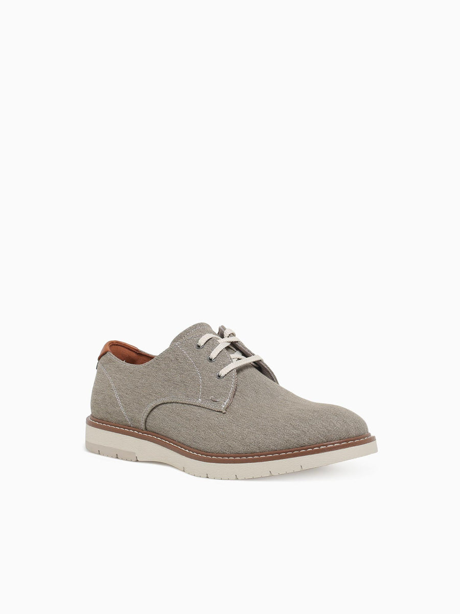 Vibe Canvas Plain Toe Taup Cognac canvas Taupe / 7 / M