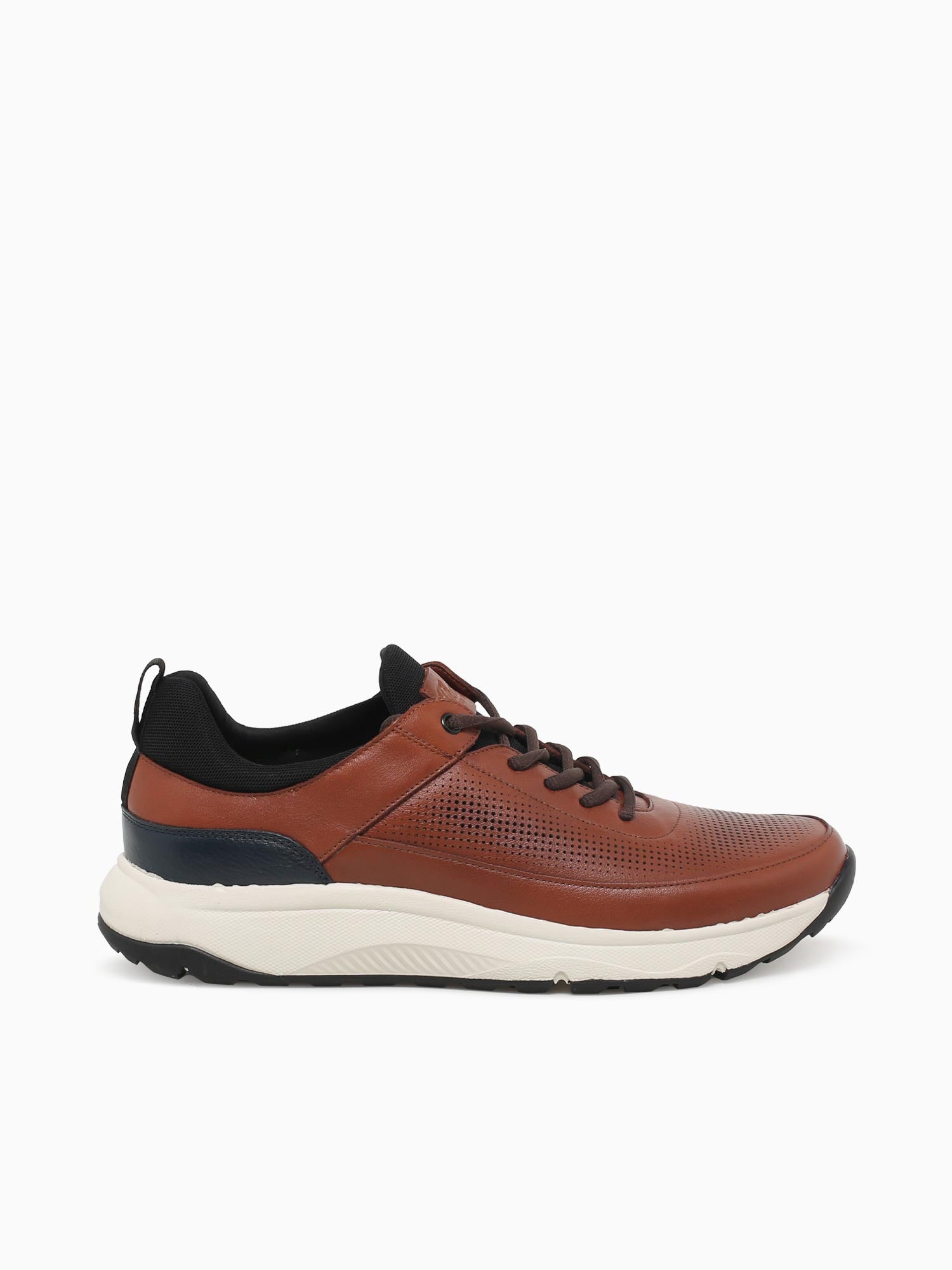 Satellite Perf Elastic Cognac Navy lea Tan / 7 / M