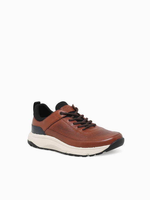 Satellite Perf Elastic Cognac Navy lea Tan / 7 / M