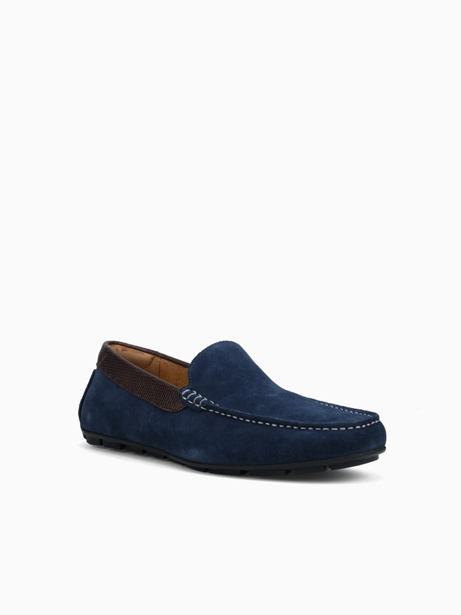 Motor Moc Toe Venetian Navy Brown Leathe Navy / 7 / M