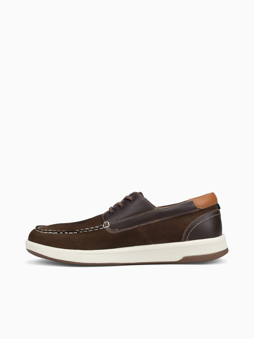 Crossover Moc Toe Boat Brown Nubuck Brown / 7 / M