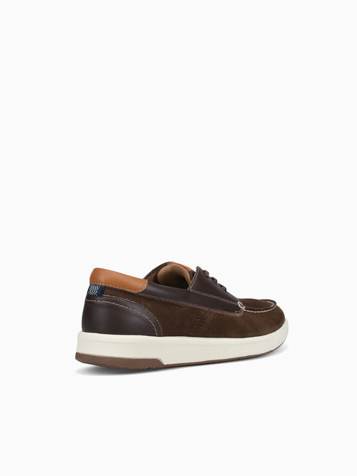 Crossover Moc Toe Boat Brown Nubuck Brown / 7 / M