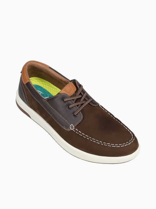 Crossover Moc Toe Boat Brown Nubuck Brown / 7 / M