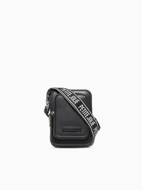 Ted Crossbody Black White Black