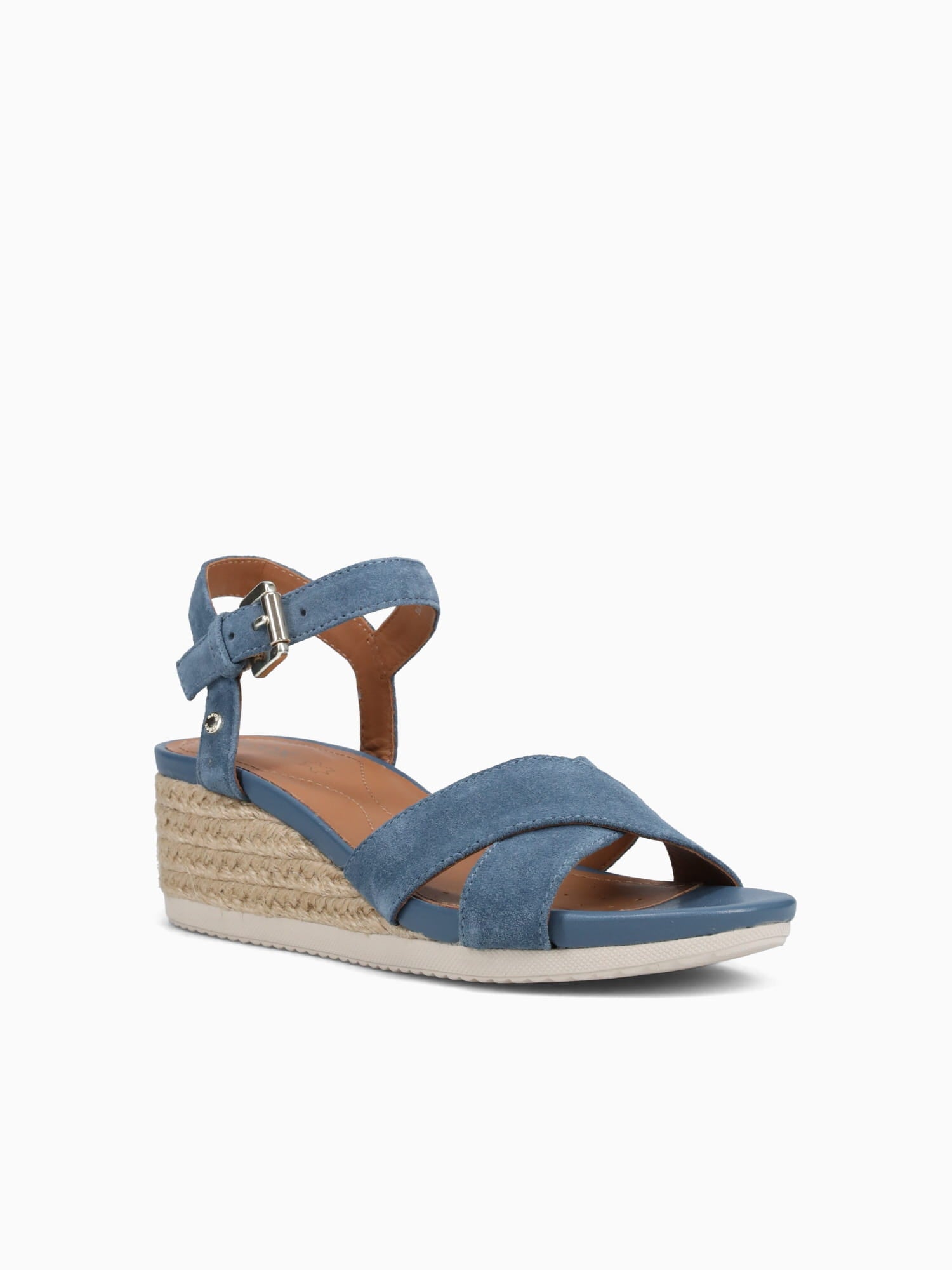 D Ischia Corda C Avio Suede Blue / 35 / M