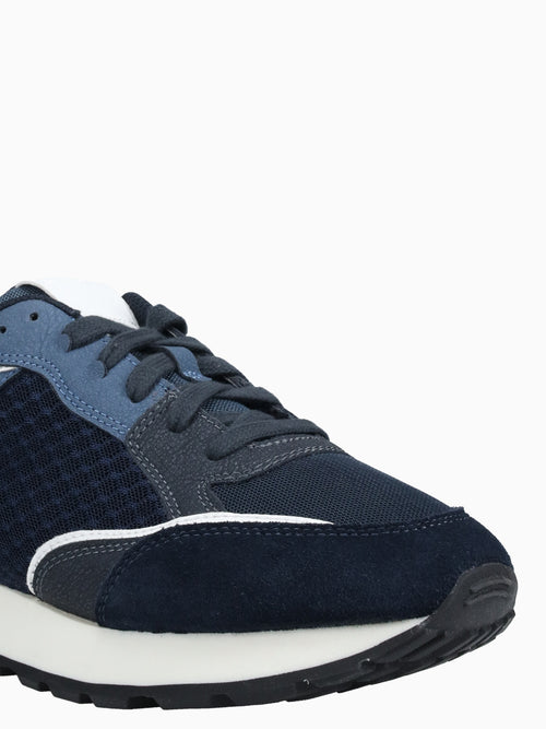 U Partenio A Navio Avio mesh Nubuck Navy / 40 / M