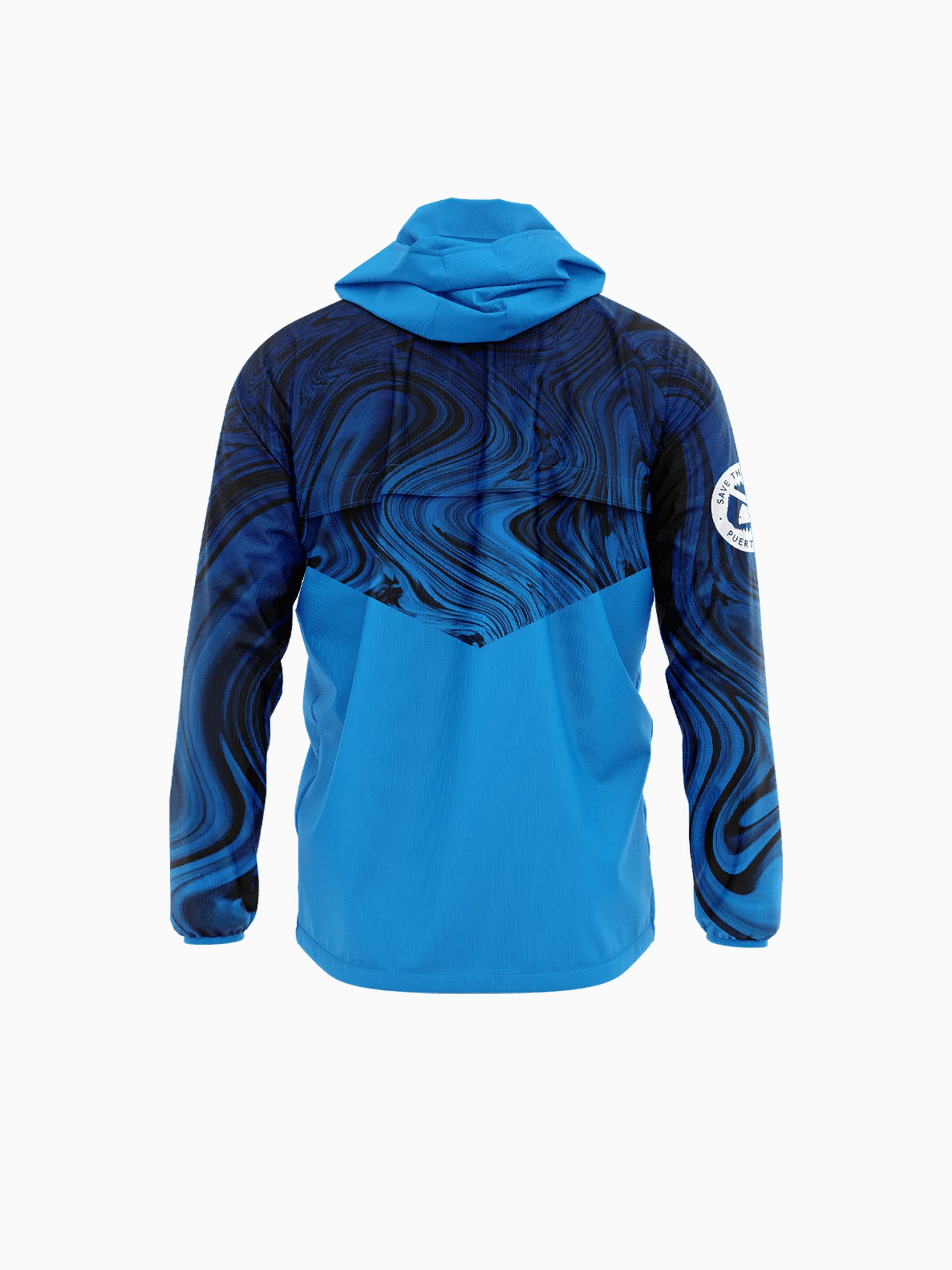 O B windbreaker blue shark poly Blue / S