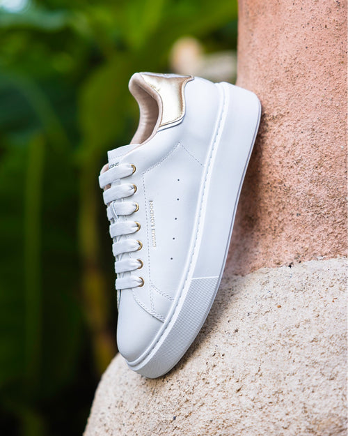 Elevate White Leather