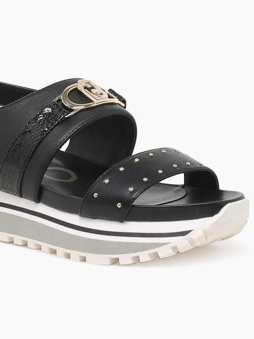 Maxi Wonder Sandal 27 Black Calf Black / 35 / M