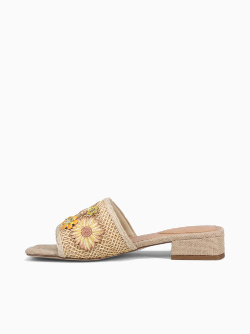 Josie Natural Beach Raffia Natural / 6 / M