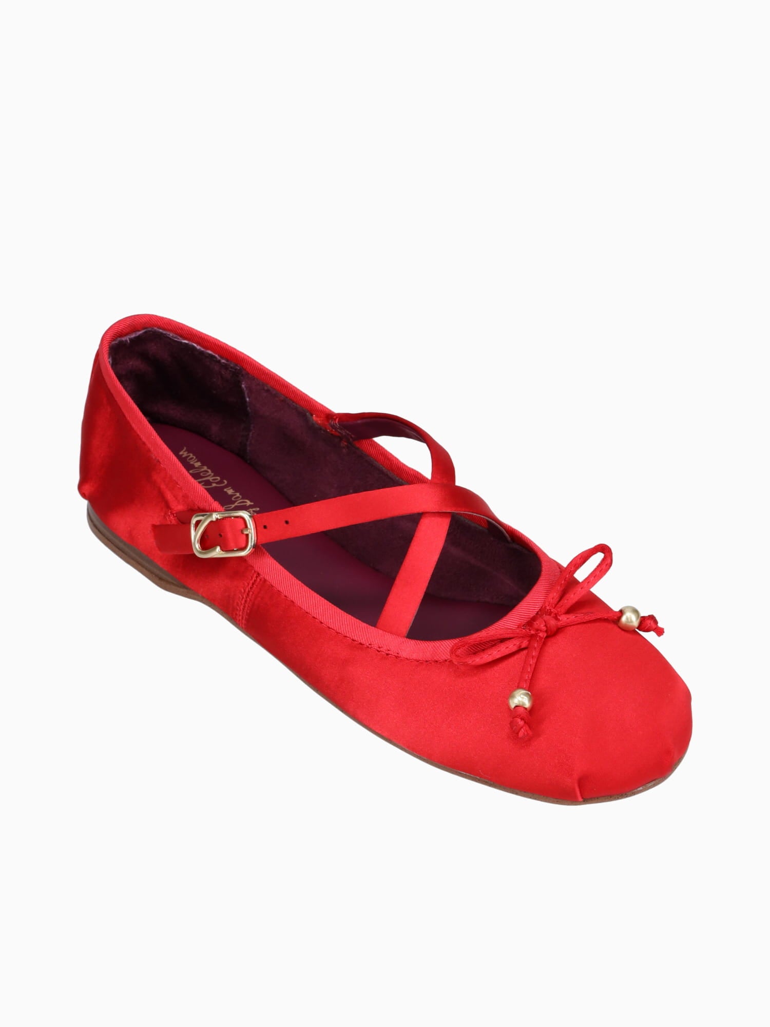 Zuri Red Poppy Satin Red / 5 / M