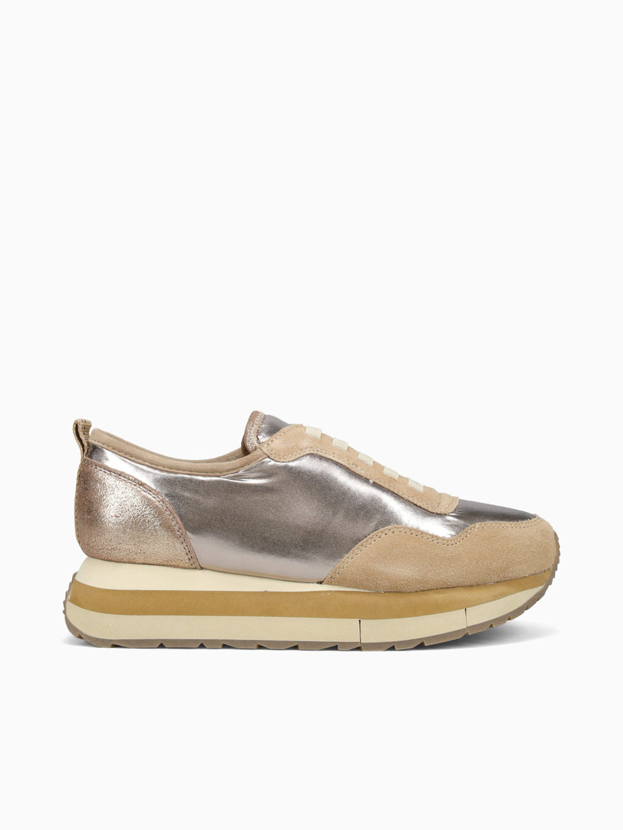 Kinetic Gold Suede Nylon Gold / 5 / M