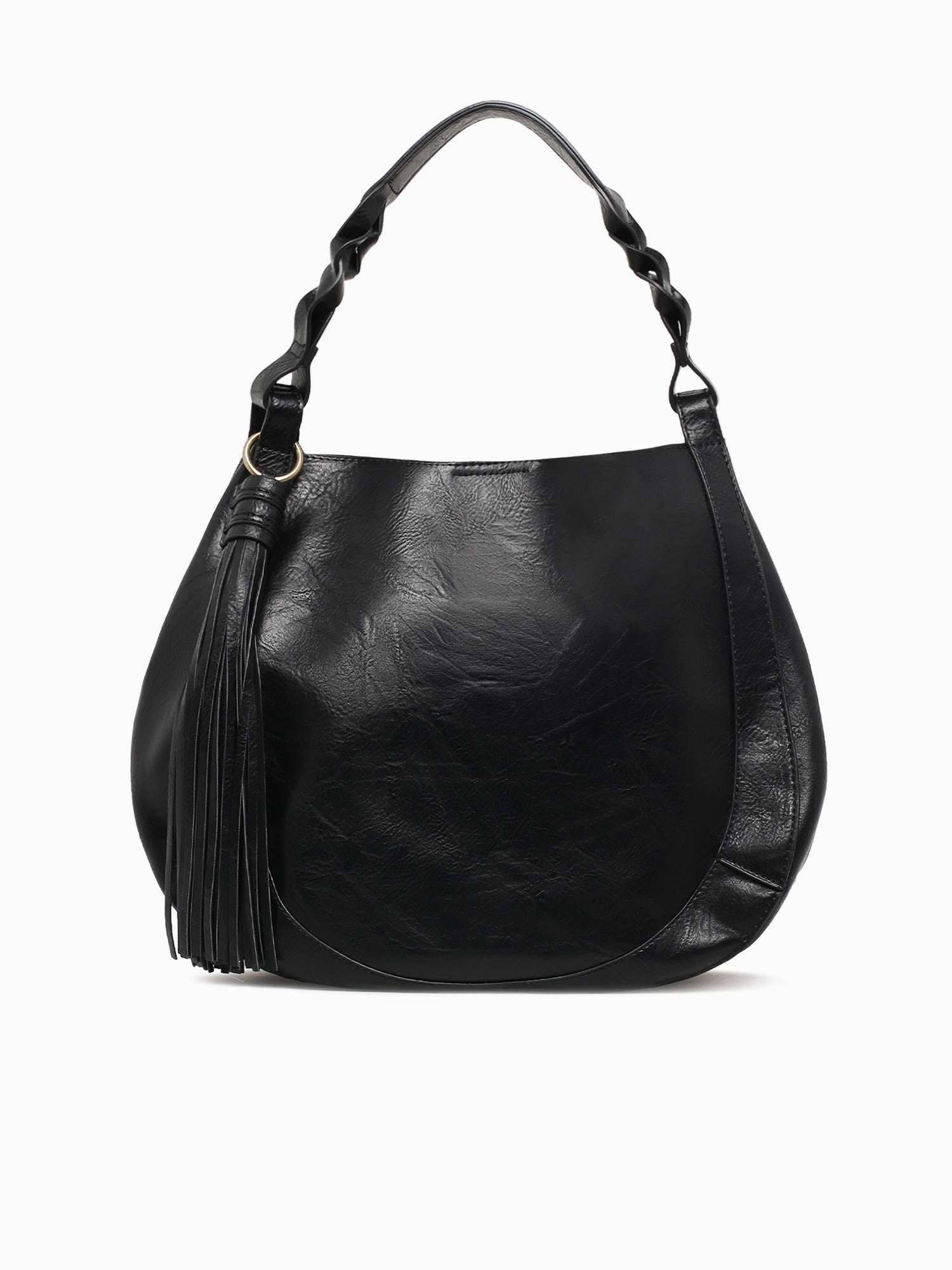 Eloise Lg Shoulder Bag Black Black