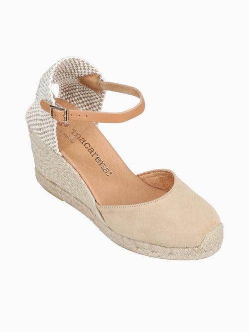 Naty 1 Beige Velour Beige / 5 / M