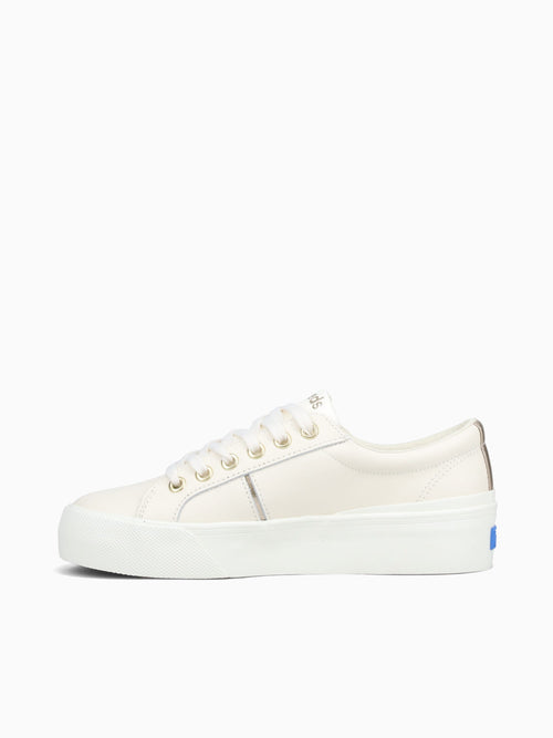 Jump Kick Duo Off Wht Champagne leather Off White / 5 / M