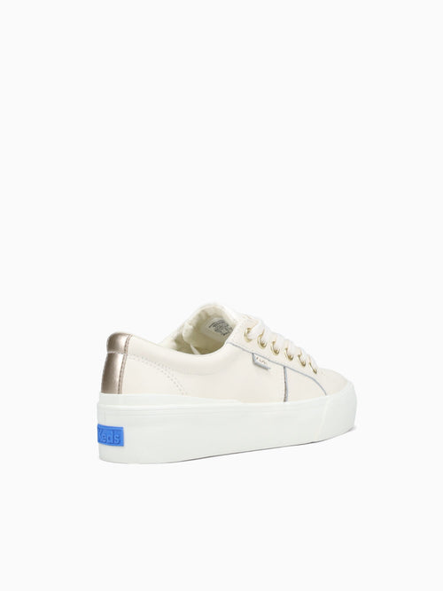 Jump Kick Duo Off Wht Champagne leather Off White / 5 / M