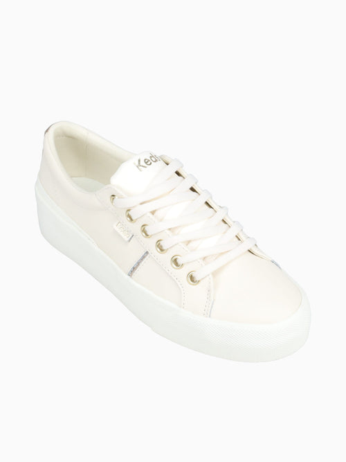 Jump Kick Duo Off Wht Champagne leather Off White / 5 / M