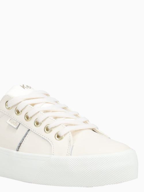 Jump Kick Duo Off Wht Champagne leather Off White / 5 / M