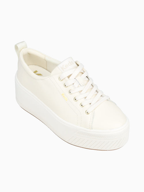 Skyler Offwht Champagne leather Off White / 5 / M