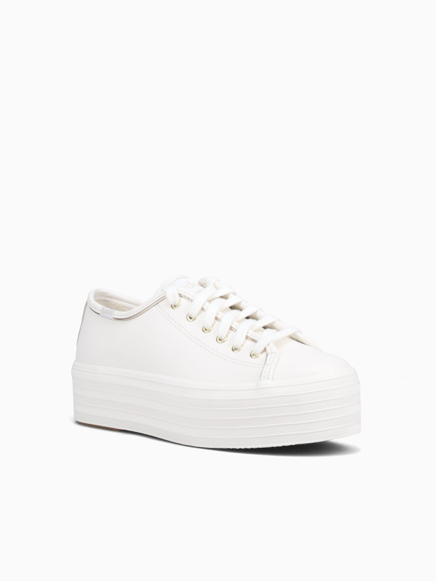 Triple Up White Gold leather White / 5 / M