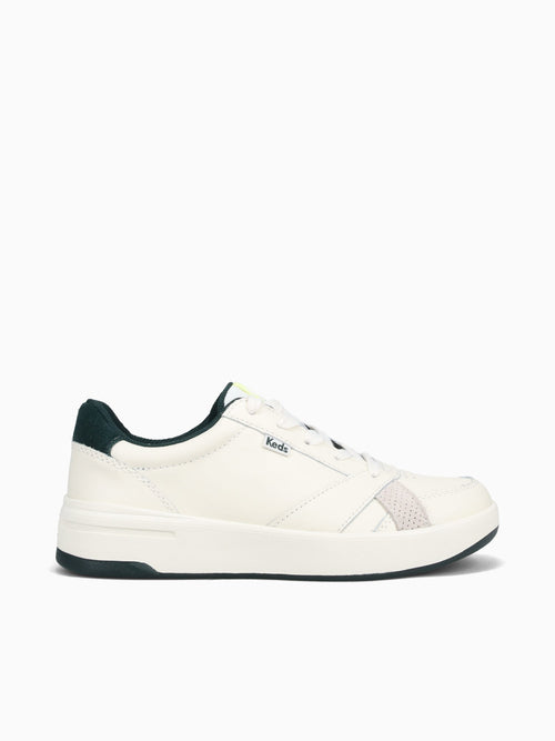 The Court Offwhite Green leather Off White / 5 / M