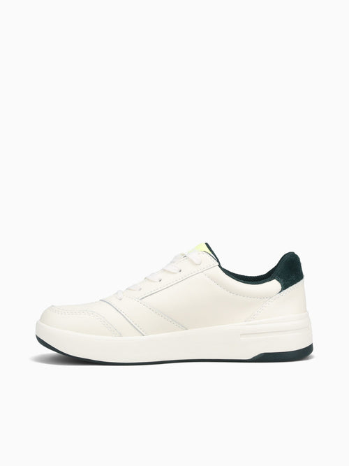 The Court Offwhite Green leather Off White / 5 / M