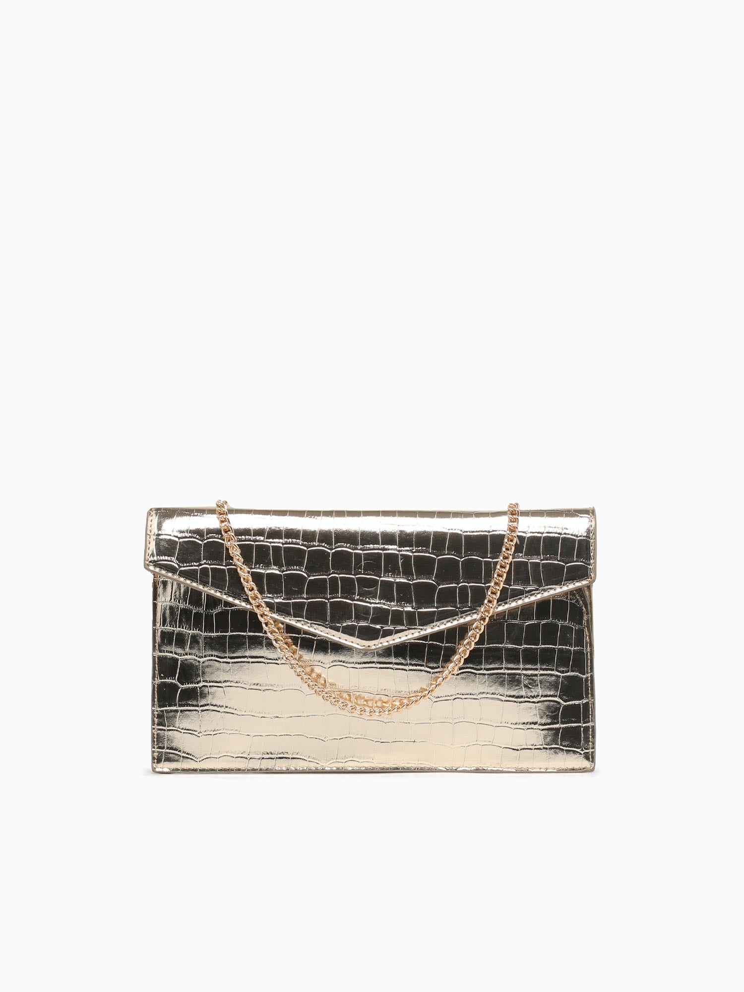 Katniss Clutch Light Gold Gold