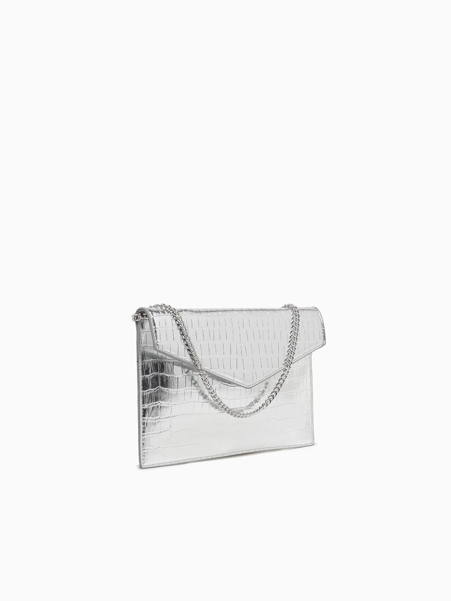 Katniss Clutch Silver Silver