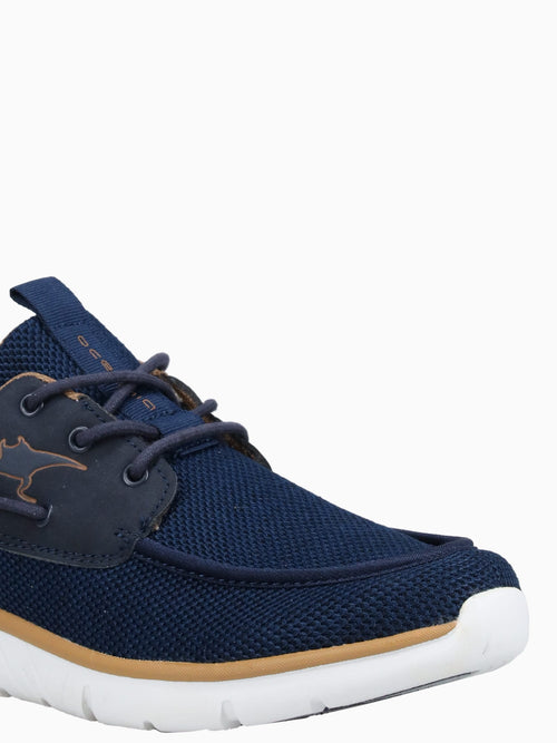 Balearic Navy Tan Navy / 7 / M