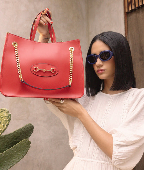 Melody Tote Bag Red