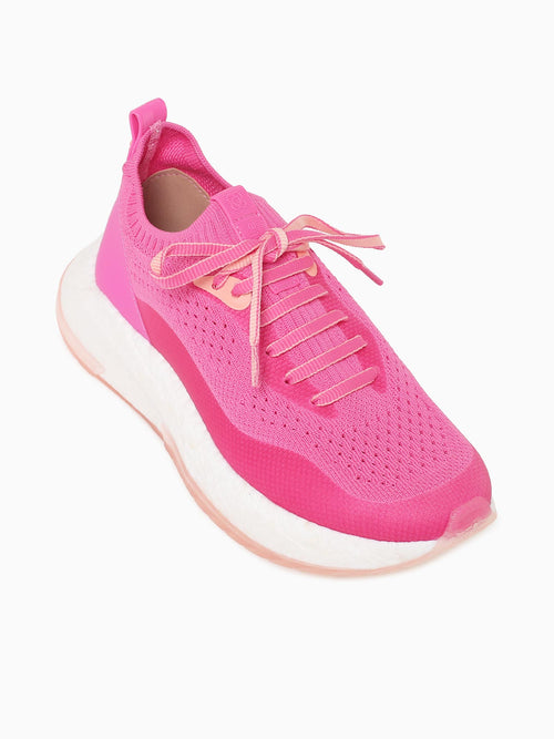 Puff Sneaker Sweet Pink 52134 Fabric Pink / 5 / M