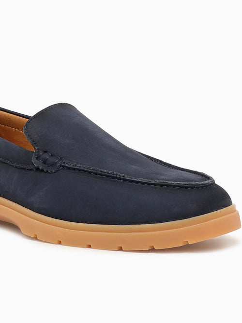 Safir Navy Latex nubuck Navy / 7 / M