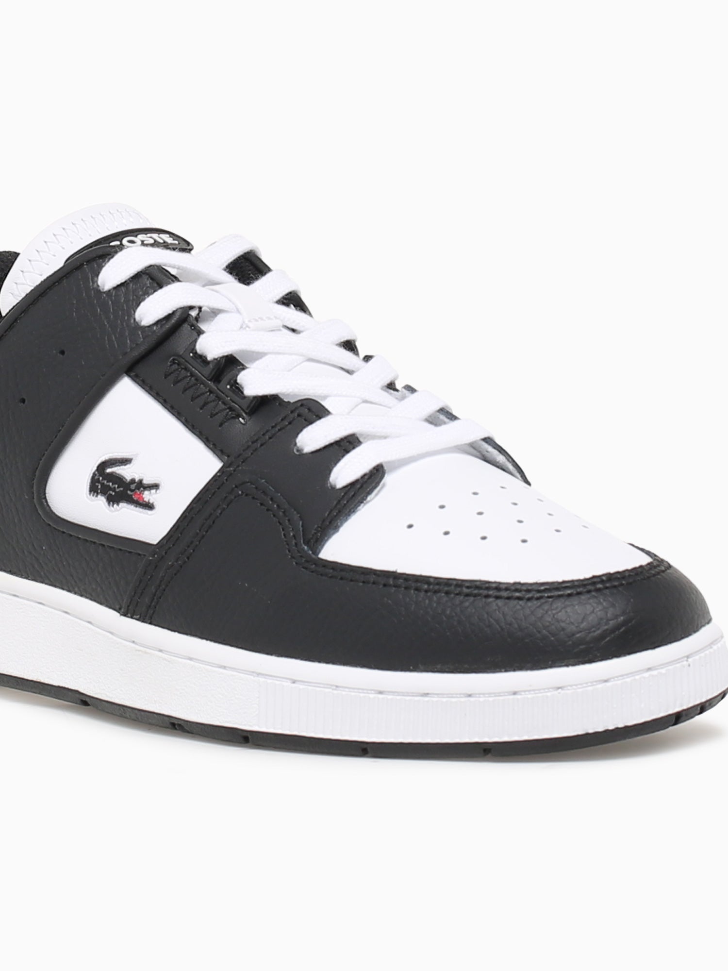 Court Cage Blk Wht leather Black / 7 / M