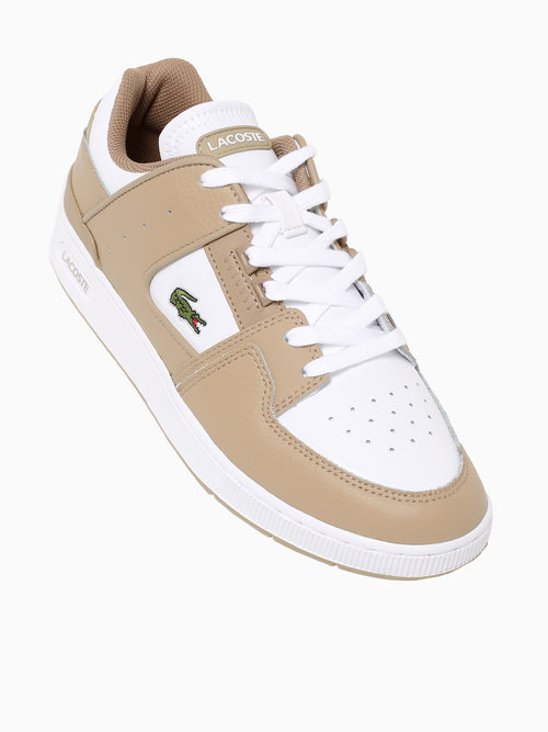 Court Cage Lt Brw Wht leather Brown / 7 / M