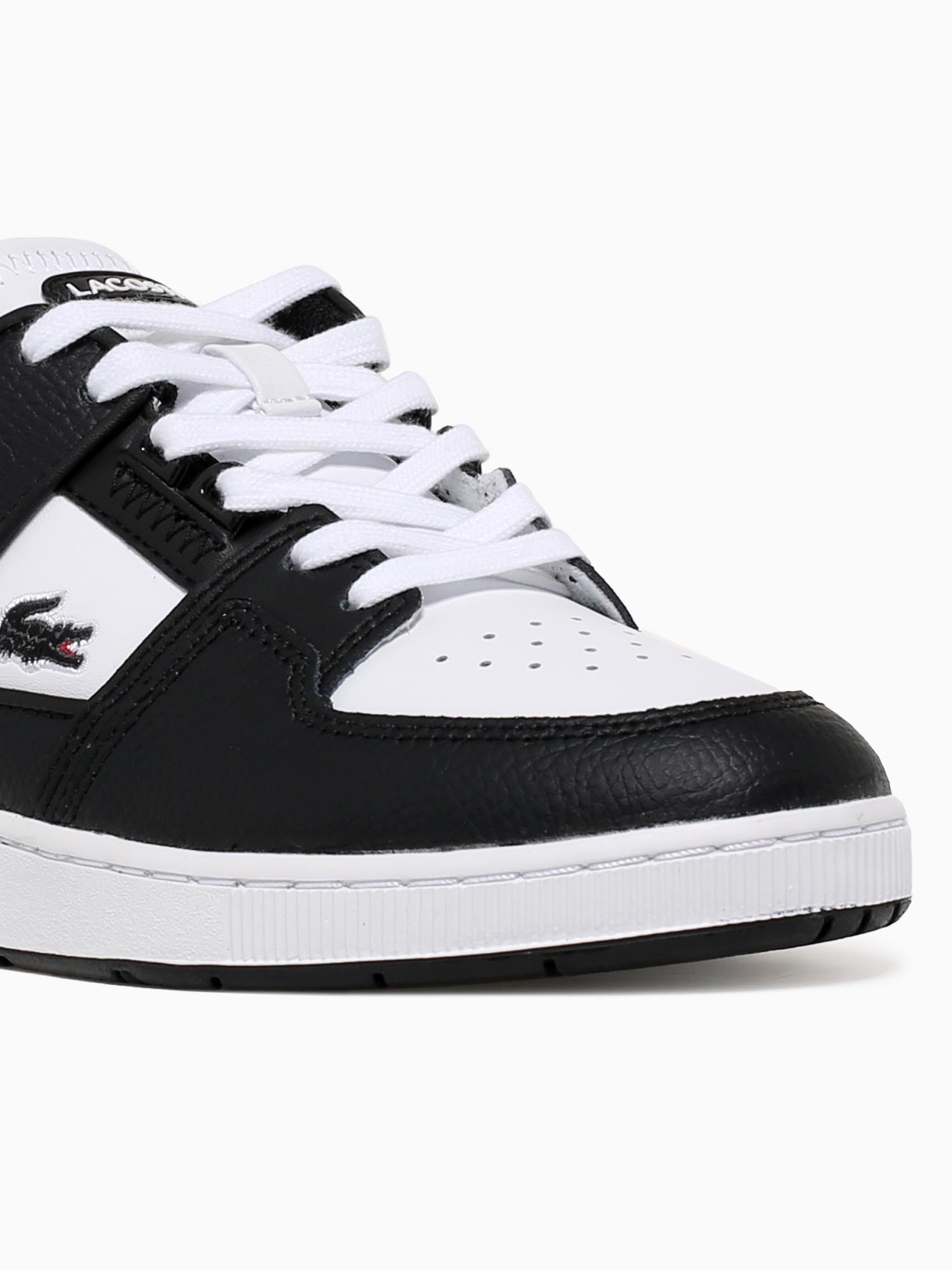 Court Cage Blk Wht leather Black / 5 / M