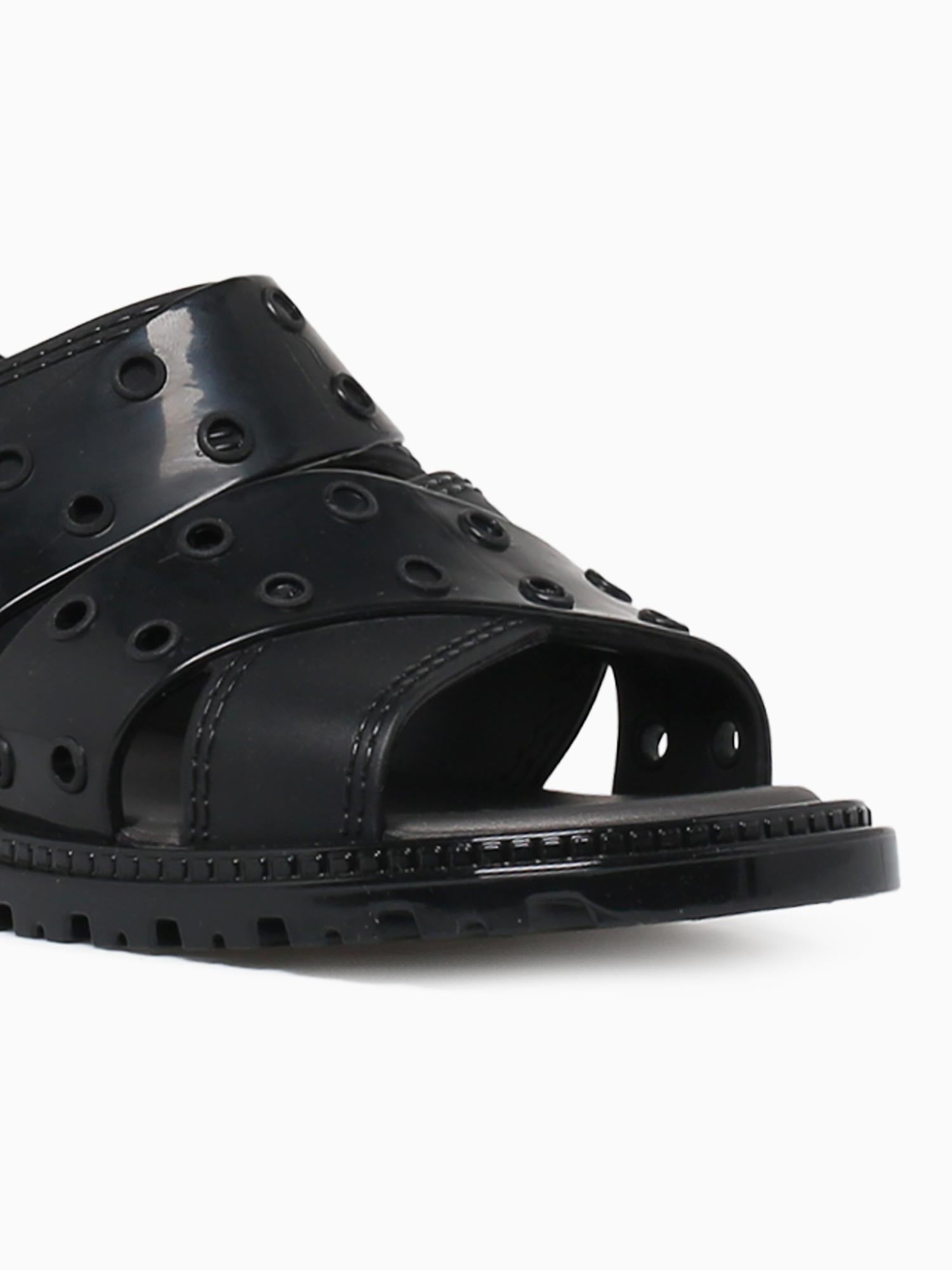 Lock Sandal Black Jelly Black / 5 / M