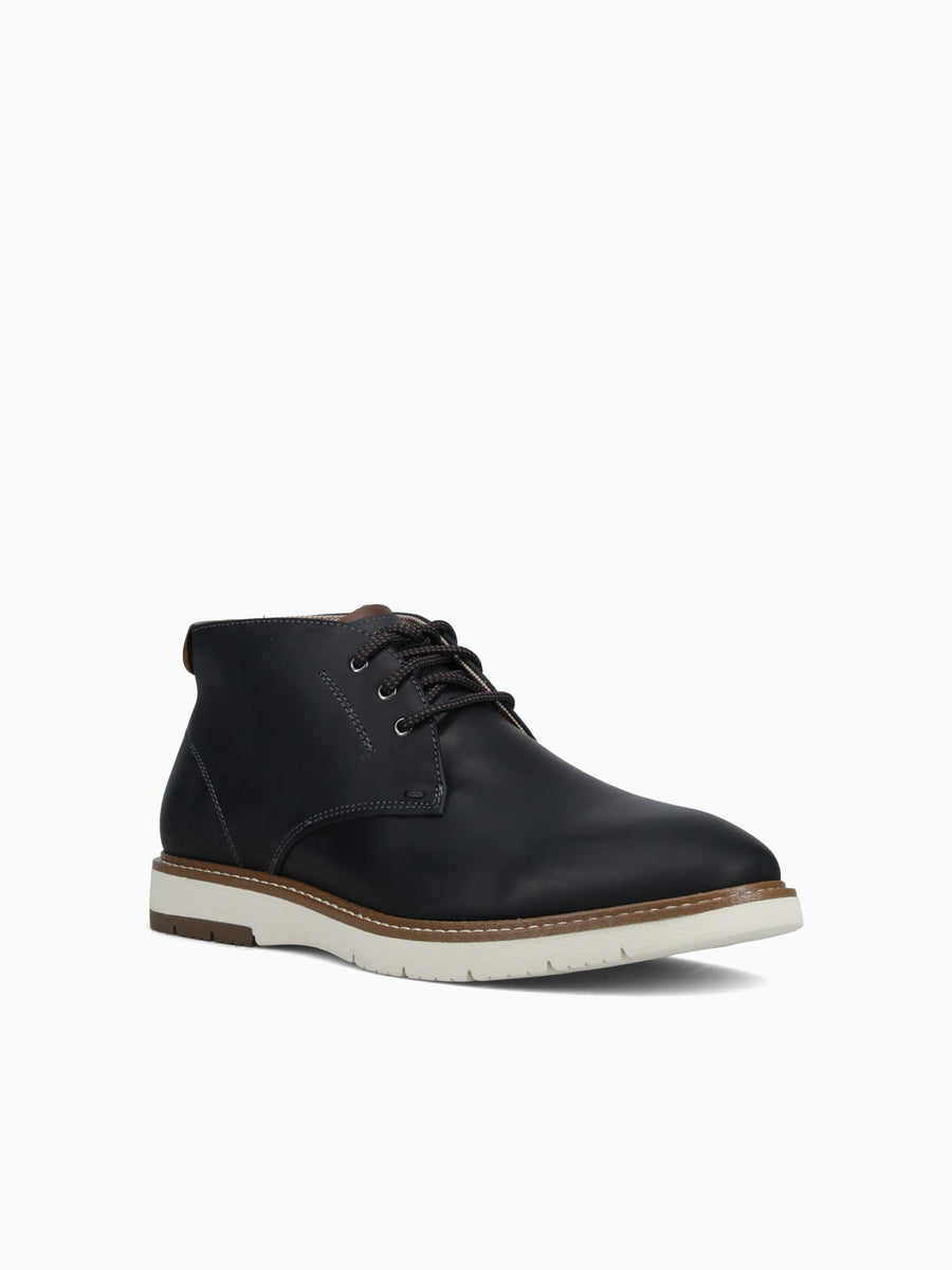 Vibe Plian Toe Chukka Blk Brw crazy hors Black / 7 / M