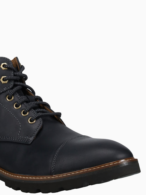 Renegade Cap Toe Black Crazy Horse Black / 7 / M