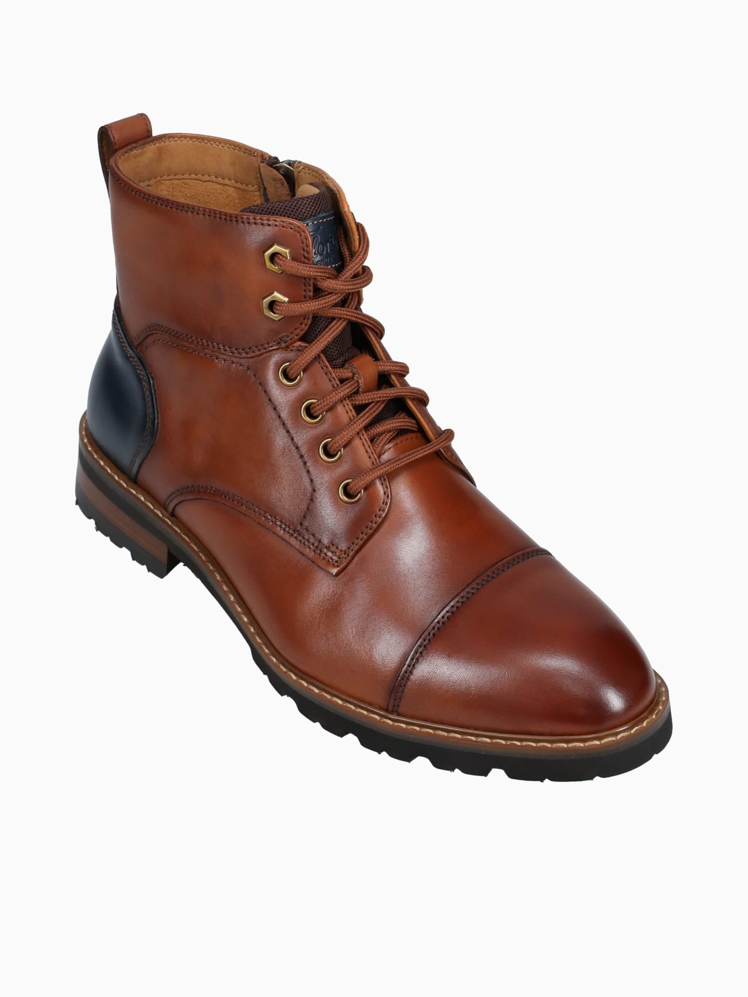 Renegade Cap Toe Cognac Nvy crazy horse Cognac / 7 / M